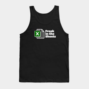 Freak in the Sheets Green Design Tank Top